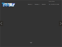 Tablet Screenshot of grupotabar.com